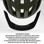 Kask rowerowy Met Allroad - burgundy matt - 8