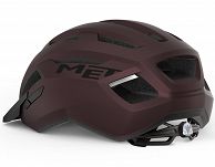 Kask rowerowy Met Allroad - burgundy matt - 2