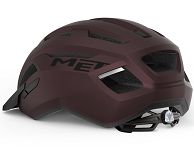 Kask rowerowy Met Allroad - burgundy matt - 2