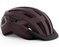 Kask rowerowy Met Allroad - burgundy matt