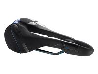Siodło SELLE ITALIA X-LAND E-BIKE TM SUPERFLOW L (id match - L3) Manganese Tube 7, fibra-tek- Mokka, 275g czarno-niebieskie - 2