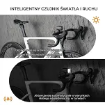 Inteligentna lampka Rockbros M6 1000 lm z cyfrowym wyświetlaczem - black - 5