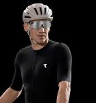 Okulary UVEX Pace Stage CV - black matt / mirror blue purple - 6