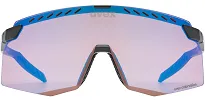 Okulary UVEX Pace Stage CV - black matt / mirror blue purple - 2