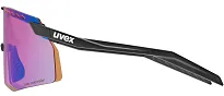 Okulary UVEX Pace Stage CV - black matt / mirror blue purple - 3