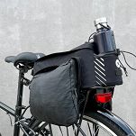 Torba rowerowa na bagażnik 9l - Wozinsky WBB22BK - 3