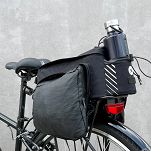 Torba rowerowa na bagażnik 9l - Wozinsky WBB22BK - 3