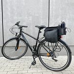 Torba rowerowa na bagażnik 9l - Wozinsky WBB22BK - 19