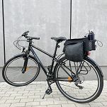 Torba rowerowa na bagażnik 9l - Wozinsky WBB22BK - 19