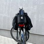 Torba rowerowa na bagażnik 9l - Wozinsky WBB22BK - 20