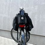 Torba rowerowa na bagażnik 9l - Wozinsky WBB22BK - 20