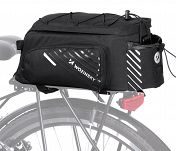 Torba rowerowa na bagażnik 9l - Wozinsky WBB22BK - 2