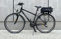 Torba rowerowa na bagażnik 9l - Wozinsky WBB22BK - 22
