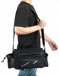 Torba rowerowa na bagażnik 9l - Wozinsky WBB22BK - 6
