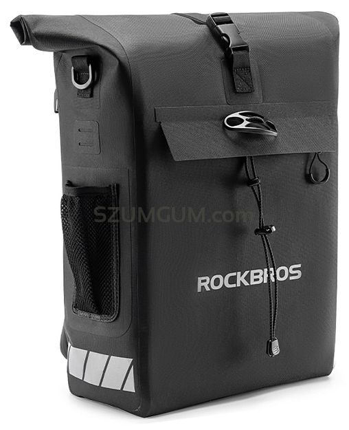 Sakwa rowerowa Rockbros AS-131 - z funkcją plecaka, wodoodporna, z zaczepem na kask 18L