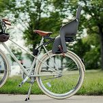 Tylny fotelik na ramę Urban Iki U-Me - grey/brown - 5