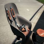 Tylny fotelik na ramę Urban Iki U-Me - grey/brown - 4