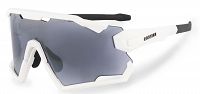 Rogelli SWITCH white - okulary sportowe z wymiennymi szkłami i zdjemowalnymi ramkami