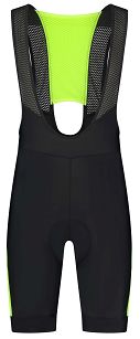 Spodenki na rower Rogelli TYRO II czarno-odblaskowo żółte - L