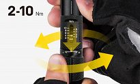 Zestaw klucz dynamometryczny  - Topeak Torq Stick Pro 2-10nm, w/t tool bits - 6