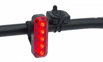 Lampka tylna na pilot - Author XYRIUS Brake USB 400 lm - 5