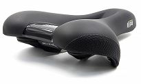 Siodło SELLEROYAL PREMIUM RELAXED ELLIPSE 90st - żelowe z dziurą + elastomer - unisex - 3