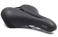 Siodło SELLEROYAL PREMIUM RELAXED ELLIPSE 90st - żelowe z dziurą + elastomer - unisex - 2