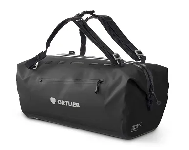 Torba ekspedycyjna Ortlieb Duffle Zip z funkcją plecaka – 40/60 L - black