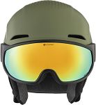 Kask zimowy, narciarski i snowboardowy Alpina ALTO Q-LITE - Olive matt (gold mirror) - 2