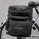 Pojemna torba rowerowa 60 l na bagażnik - Wozinsky WBB13BK - 3