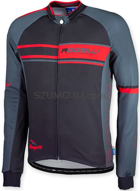  Rogelli ANDRANO - bluza rowerowa - 001.313 black/anthracite/red- Rozmiar S 