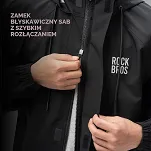 Płaszcz przeciwdeszczowy Rockbros YPY025 unisex długi i oddychający - czarny - 4