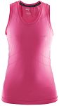 Damska koszulka termoaktywna CRAFT Cool Seamless Singlet, różowa - 2