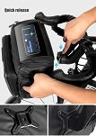 Torba rowerowa na kierownicę Wild Man Bag GS6 - 7