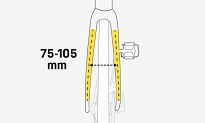 Przedni bagażnik Topeak TETRARACK R1 Szosa/ Gravel / MTX 2.0 - 7