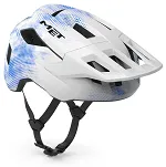 Kask młodzieżowy MET Shelter Youth MIPS - white blue matt - 3