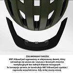 Kask rowerowy Met Allroad - Czarny Black - 7
