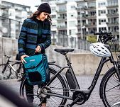 Sakwa rowerowa tylna E-bike Ortlieb Pedal-Mate 16L - Dark Sand - 10
