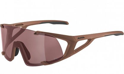 Okulary Alpina HAWKEYE Q-LITE -  kolor BRICK MATT