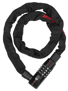 Łańcuch z zamkiem szyfrowym Trelock BC 280 - 85cm/5mm