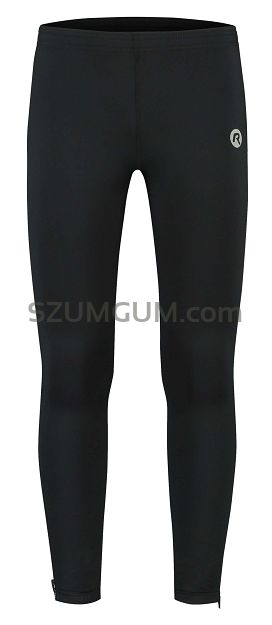 Elastyczne spodnie z zamkami na całej długości Rogelli BRENO, czarne