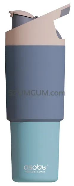 Kubek termiczny Asobu Cosmic 960ml - pastel blue