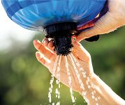 Worek na wodę Ortlieb Water Sack 10L Blue (prysznic) - 4