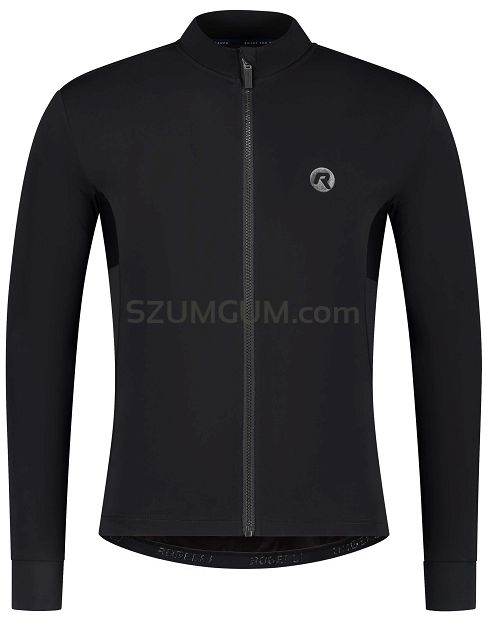 Wydajna bluza rowerowa Rogelli DISTANCE DWR czarna