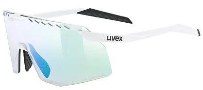 Okulary fotochromowe UVEX Pace Stage V - white matt / mirror green