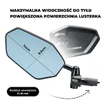 Lusterko rowerowe Rockbros F-251A - 4