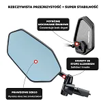 Lusterko rowerowe Rockbros F-251A - 5