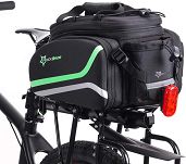 Torba rowerowa na bagażnik Rockbros A6-1BK | 10-35 L - 2