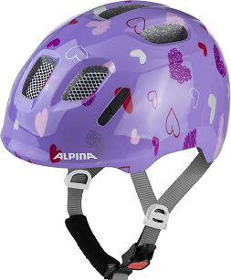 Kask rowerowy dziecięcy Alpina XIMO 2  - PURPLE HEARTS