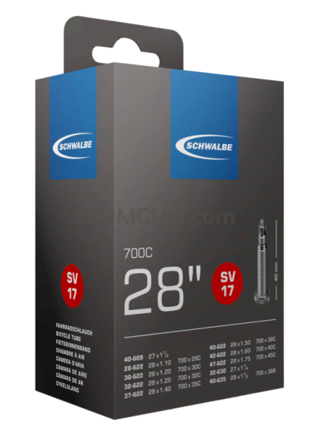 Dętka Schwalbe STANDARD AV17 /SV17  -  28